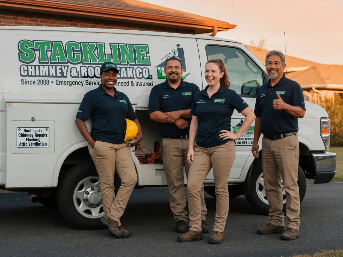 Chimney flashing repair company in Underwood, MN
